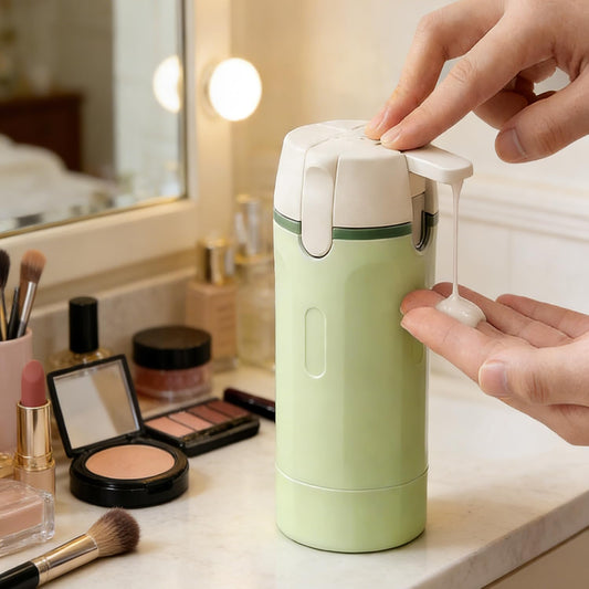 4'ü 1 arada Seyahat Pompalı Dispenser Şişesi